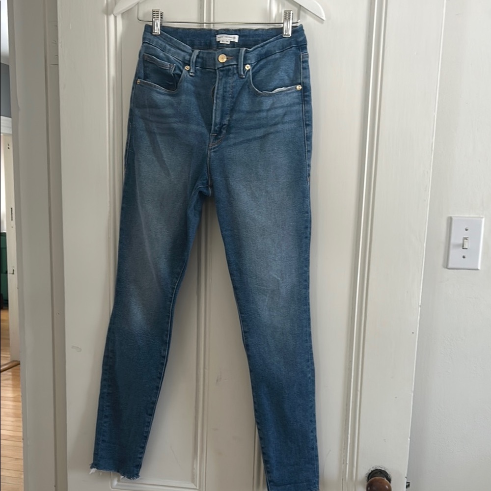 Good American Blue High Rise Jeans